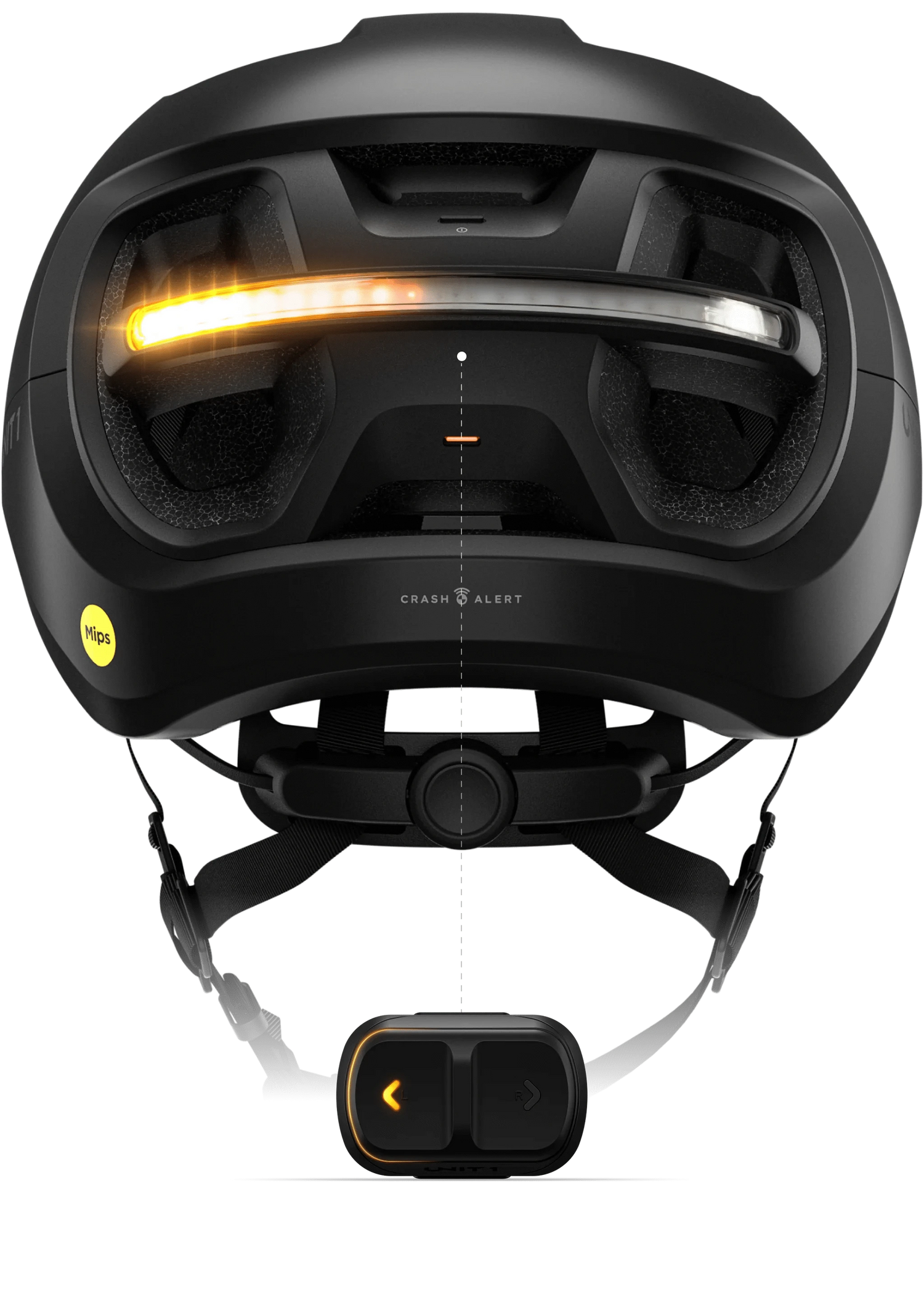 UNIT 1 smart helmet with turn signal and crash alert