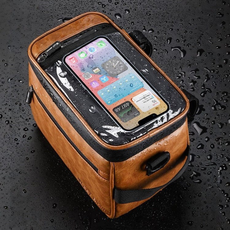 NG Mobility WEST BIKING Portable Bicycle Handlebar Bag Touch Screen Cycling Bag Bike Accessories Tool Kit Waterproof MTB Bike Front Bag