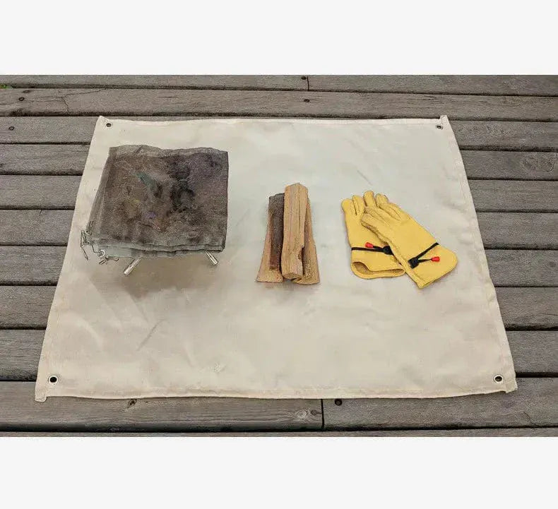 Often Accessories 39' x 39' (1 mt x 1 mt) Often Fireproof Fiberglass Mat Protection