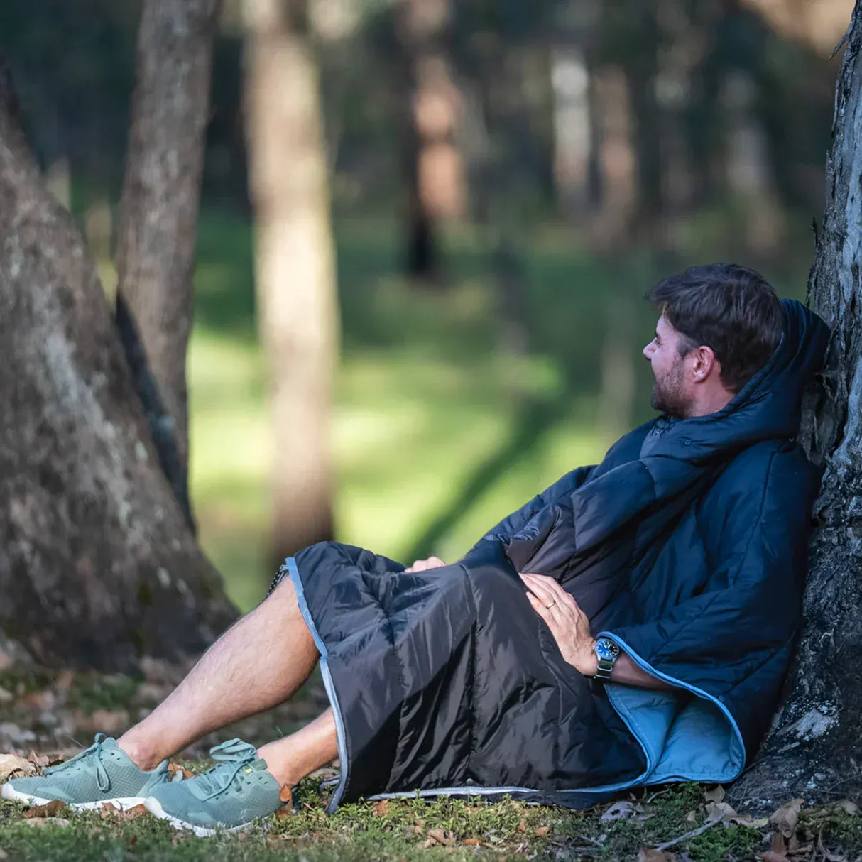 Often Accessories black-light-gray Often Alaska Waterproof Outdoor Poncho / Sleeping Bag