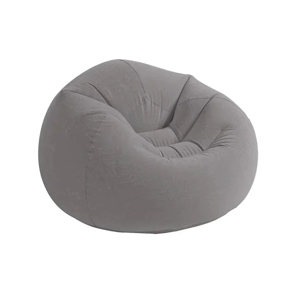 Often Accessories Intex Inflatable Beanless Bag Lounge Single Chair Lazy Sofa