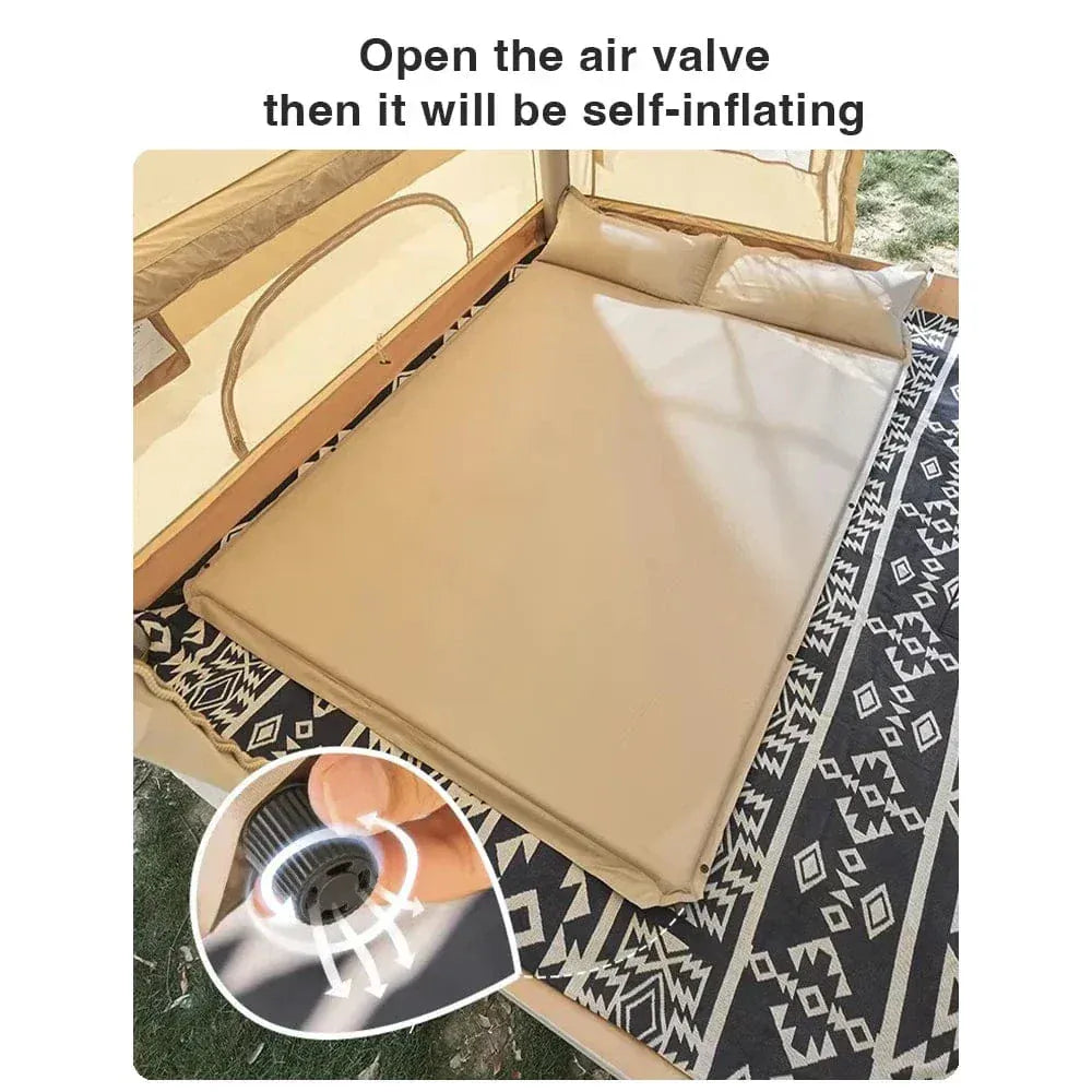 Often Accessories Often Auto-Inflatable Soft Foam Pro Sleeping Pad (Double Size)