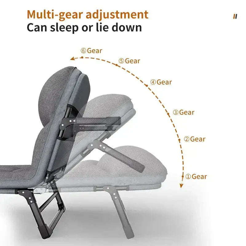 Often Accessories Often Foldable Comfort Soft Bed Adjustable Back Portable