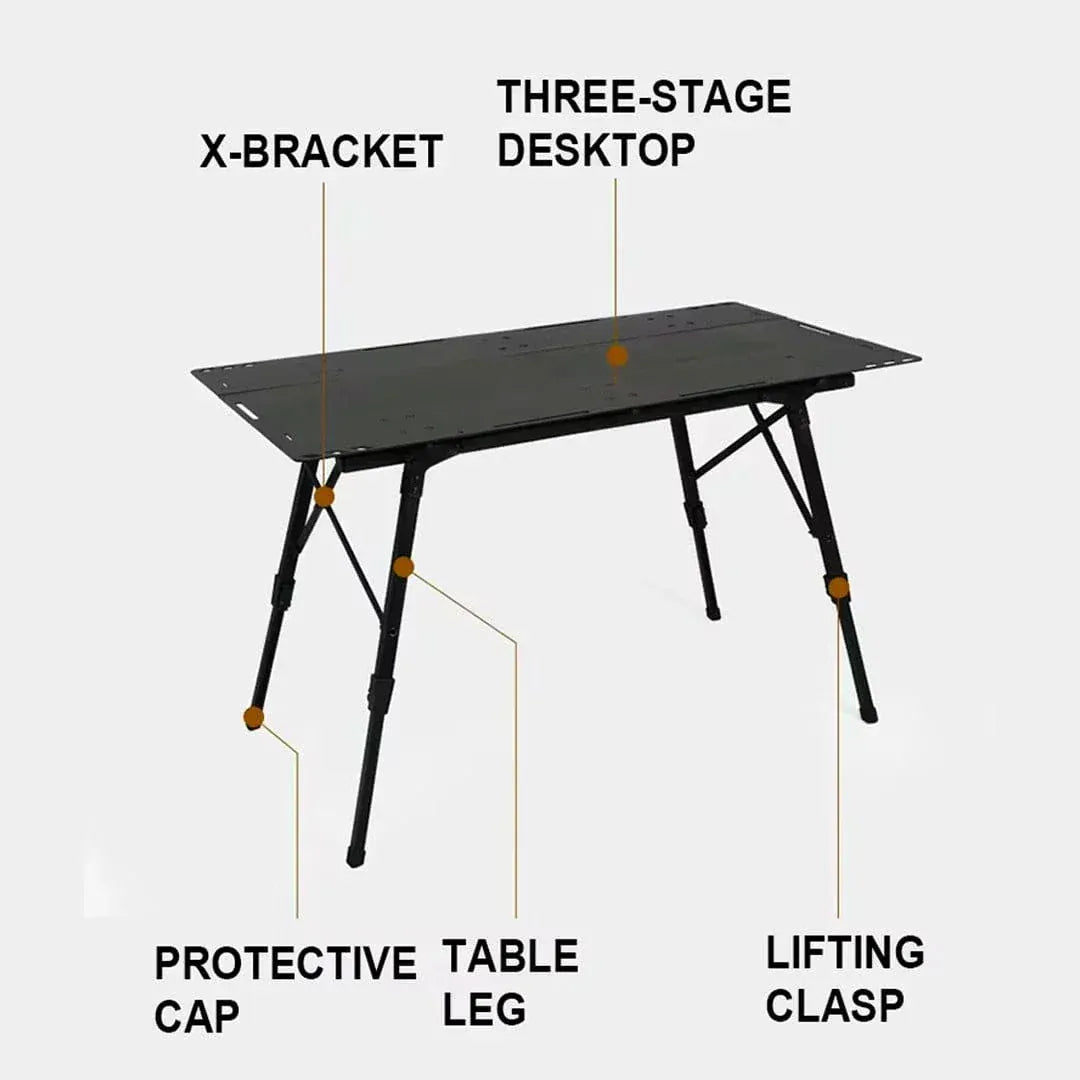 Often Accessories Often Mission Tactical Adjustable Aluminum Table