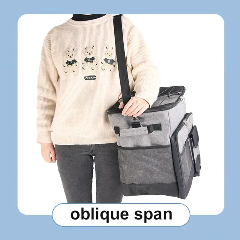 Often Accessories Outdoor 35L Cooler Bag Cart Insulated Leakproof Trolley (Large)