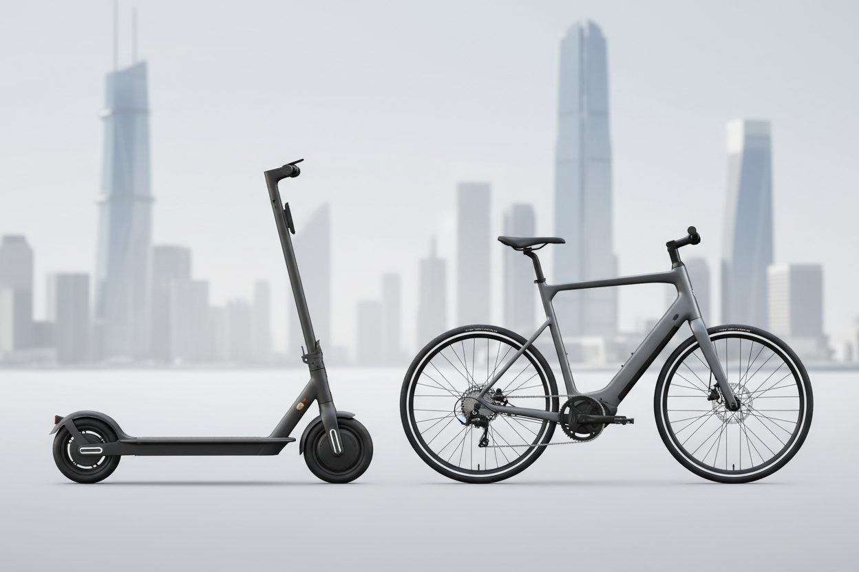 E-Bike vs E-Scooter: Which Is Right for Your City Commute?