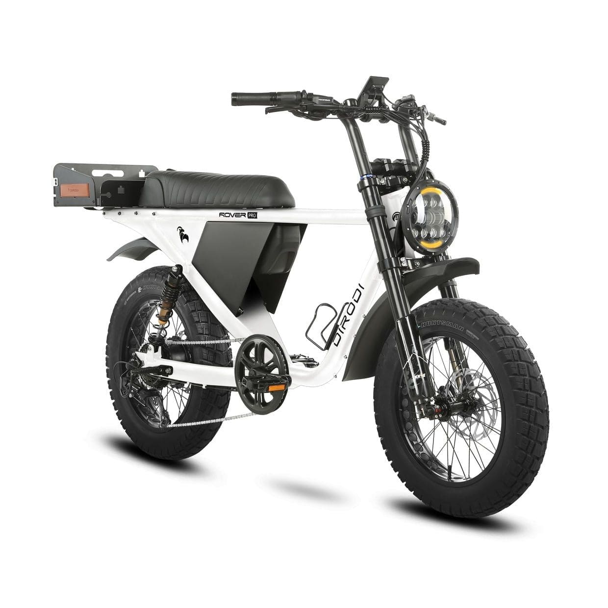 DiroDi Bicycles Pearl White / Step-Over / 250/500W DiroDi Rover Pro - 250/500W