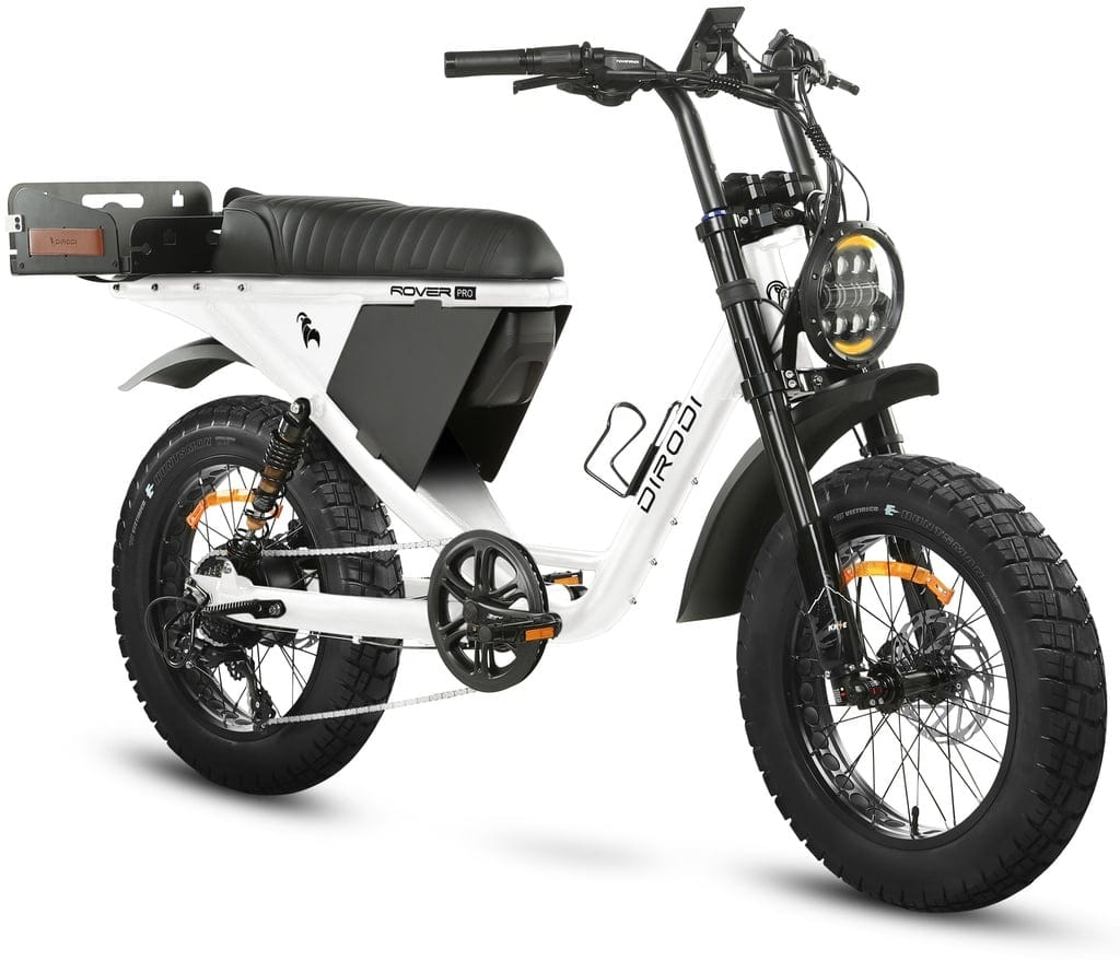 DiroDi Bicycles Pearl White / Step-Thru / 1000W DiroDi Rover Pro