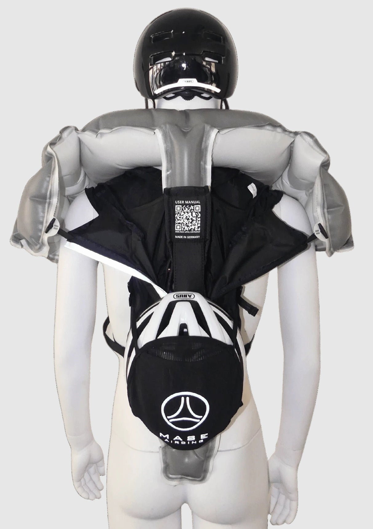 MASE Airbag Backpack MASE AIRDING Fusion AirRide — Cycling Airbag Backpack