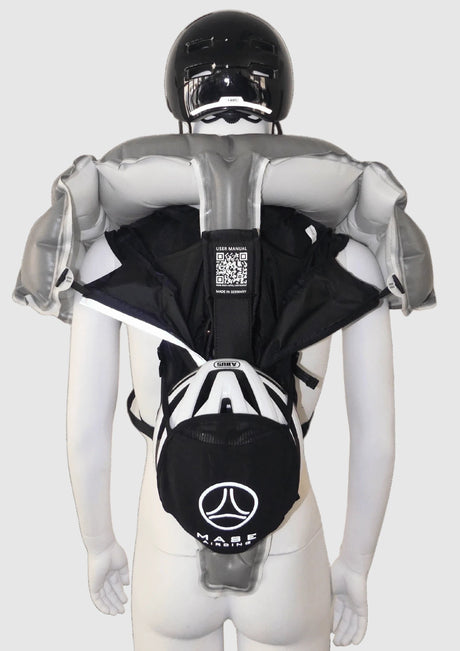 MASE Airbag Backpack MASE AIRDING Fusion AirRide — Cycling Airbag Backpack