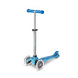 Micro Kick Scooter Arctic Blue Mini Deluxe Glow LED 3 Wheel Scooter