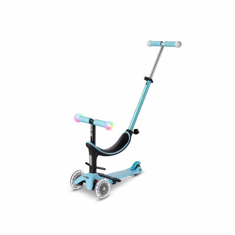 Micro Kick Scooter Light Blue Mini2Grow Deluxe