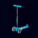 Micro Kick Scooter Mini Micro Deluxe Glow LED Plus 3 Wheel Scooter