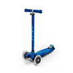Micro Kick Scooter navy blue Maxi Micro Deluxe LED