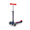 Micro Kick Scooter Navy Blue Mini Micro Deluxe LED 3 Wheel Scooter