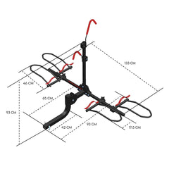 NG Mobility Bicycle accessories 2 E-Bike Carrier 100KG