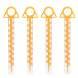 Often Accessories 4 x Pack Orange Often 30cm Heavy Duty Spiral Sand Dirt Stake