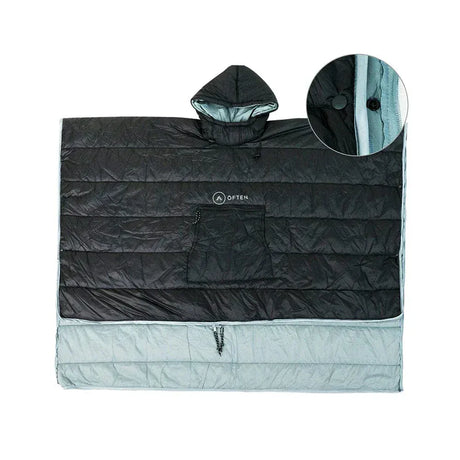 Often Accessories black-light-gray Often Alaska Waterproof Outdoor Poncho / Sleeping Bag