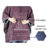 Often Accessories black-light-gray Often Alaska Waterproof Outdoor Poncho / Sleeping Bag