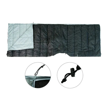 Often Accessories black-light-gray Often Alaska Waterproof Outdoor Poncho / Sleeping Bag