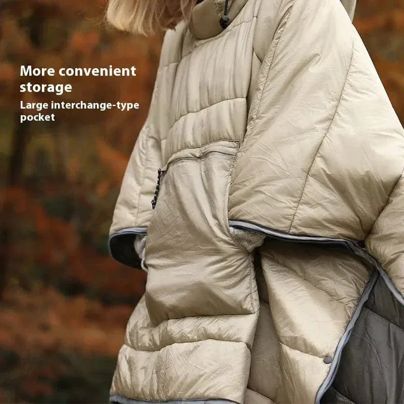 Often Accessories black-light-gray Often Alaska Waterproof Outdoor Poncho / Sleeping Bag
