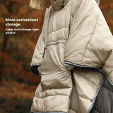 Often Accessories black-light-gray Often Alaska Waterproof Outdoor Poncho / Sleeping Bag