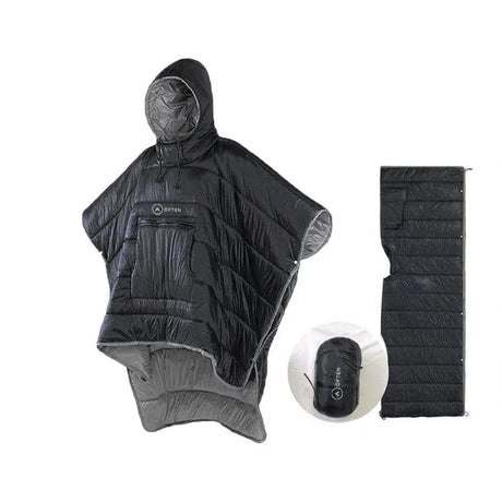 Often Accessories black-light-gray Often Alaska Waterproof Outdoor Poncho / Sleeping Bag