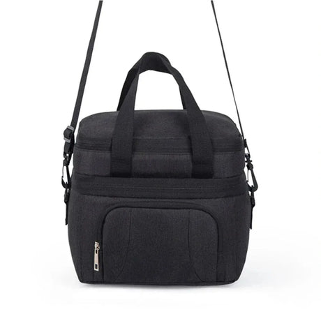 Often Accessories black Often Insulated Leakproof Dual Lunch Bag Cooler