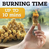 Often Accessories Fire Starters 100% Organic All Natural Easy Burn Wool Wood