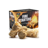 Often Accessories Fire Starters 100% Organic All Natural Easy Burn Wool Wood