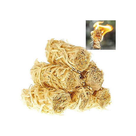 Often Accessories Fire Starters 100% Organic All Natural Easy Burn Wool Wood