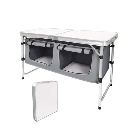 Often Accessories light-grey Often Foldable Lightweight Storage Picnic Table