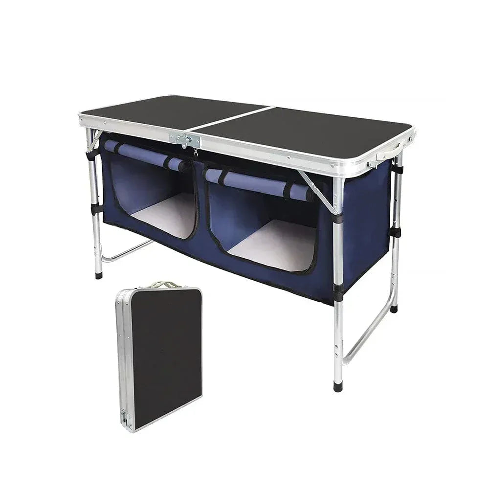 Often Accessories navy-blue Often Foldable Lightweight Storage Picnic Table