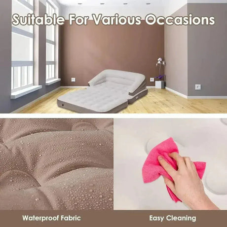 Often Accessories Often 5 in 1 Multi Inflatable Deluxe Lounger Sofa & Mattress Outdoor / Indoor