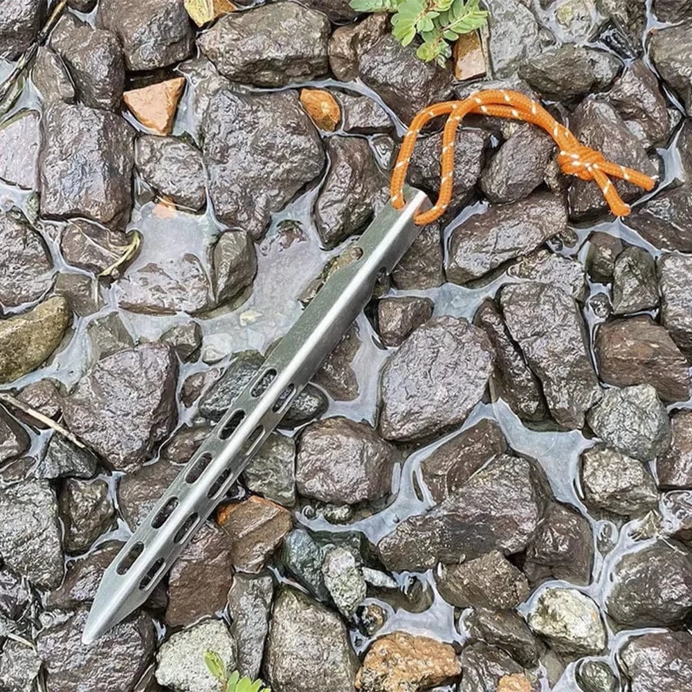 Often Accessories Often 8 Pack Set 16 cm V-Shaped Titanium Alloy Peg