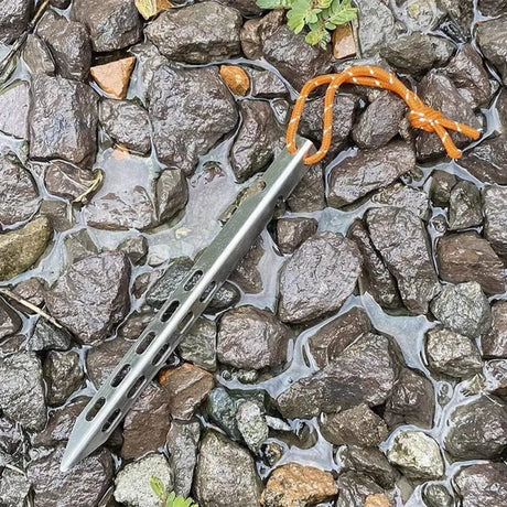 Often Accessories Often 8 Pack Set 16 cm V-Shaped Titanium Alloy Peg