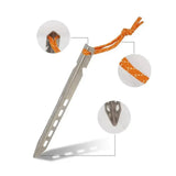 Often Accessories Often 8 Pack Set 16 cm V-Shaped Titanium Alloy Peg