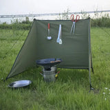 Often Accessories Often Canvas Folding Fire Windshield Wall Windbreaker Windscreen