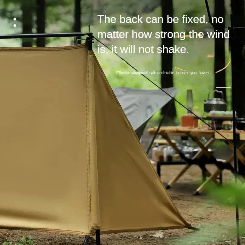 Often Accessories Often Canvas Folding Fire Windshield Wall Windbreaker Windscreen