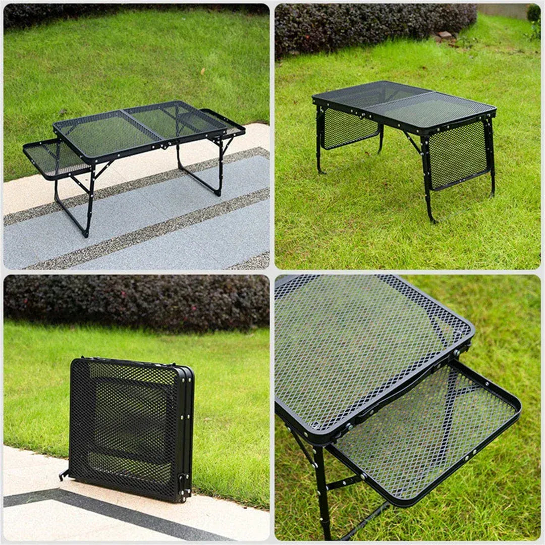 Often Accessories Often Craft Adjustable Aluminum Table with shelves