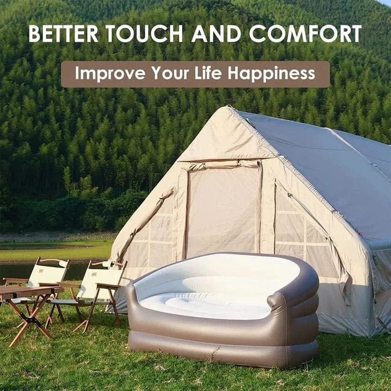 Often Accessories Often Deluxe Inflatable Double Lounger Sofa Outdoor / Indoor