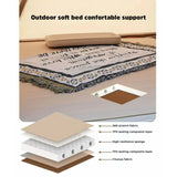 Often Accessories Often Deluxe Self Inflatable Soft Foam Air Mattress Premium