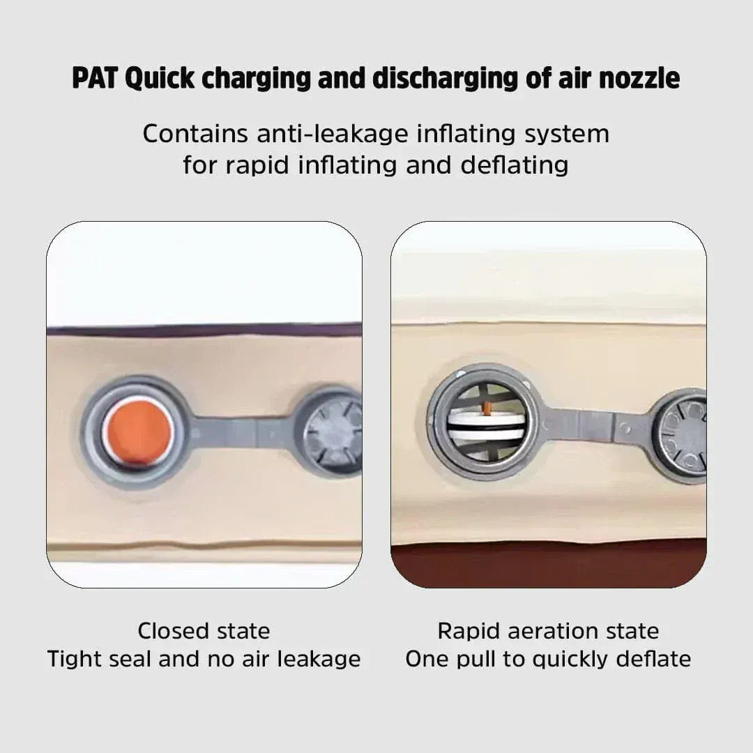 Often Accessories Often Deluxe Self Inflatable Soft Foam Air Mattress Premium