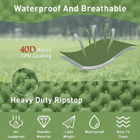 Often Accessories Often Double Size Ultralight Waterproof Outdoor Mat (Colors)