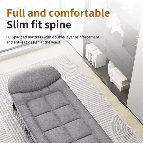 Often Accessories Often Foldable Comfort Soft Bed Adjustable Back Portable