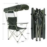 Often Accessories Often Foldable Outdoor Chair With Adjustable Canopy