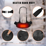 Often Accessories Often Heated Hand Warmer Muff Adjustable Straps