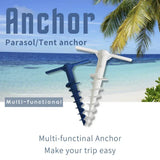 Often Accessories Often Heavy Duty Sand Grass Dirt Spike Screw Anchor Peg