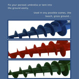 Often Accessories Often Heavy Duty Sand Grass Dirt Spike Screw Anchor Peg