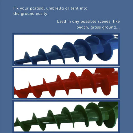 Often Accessories Often Heavy Duty Sand Grass Dirt Spike Screw Anchor Peg